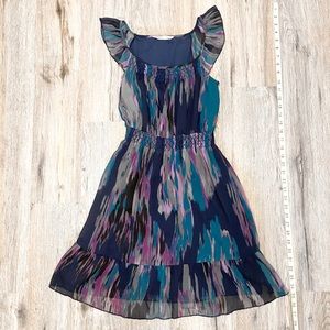 Old Navy ruffle sleeve and cinched waist dress. Like new!